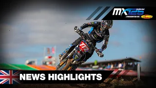 News Highlights | EMX125 Presented by FMF Racing | MXGP of Great Britain 2023 #MXGP #Motocross