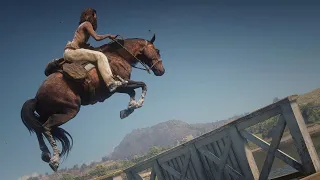 Horse Falls and Crashes | Euphoria Ragdolls | RDR2 PC Mods pt.10