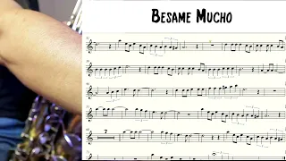 Besame Mucho - Partitura - Sax Alto