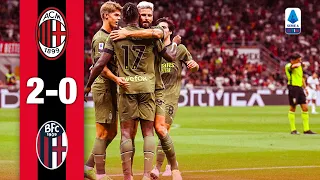 Leão-Giroud wrap up all three points | AC Milan 2-0 Bologna | Highlights Serie A 2022/23