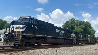 NS 4199 leads a very fast NS 28R with a nice k5la!! 5-3-2024