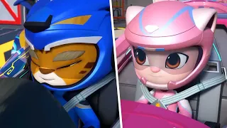 Pig Man's Racing Little Hero Season 8 Episode 8 kids cartoons cartoons for kids racer kids videos