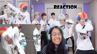 BTS dancing full on crackhead mode for 665 seconds straight REACTION