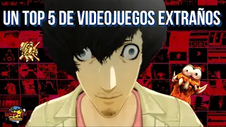 Un TOP 5 de VIDEOJUEGOS EXTRAÑOS y RAROS (⊙＿⊙) | Wirdo TV