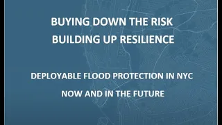 Sandy + 10 Side Session: Interim Flood Protection Management with Emergency Management