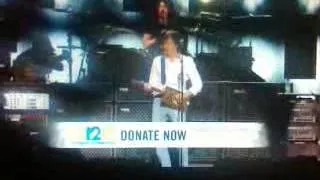121212 The concert for Sandy Relief - Paul McCartney(The Beatles) with Dave Grohl(Nirvana)