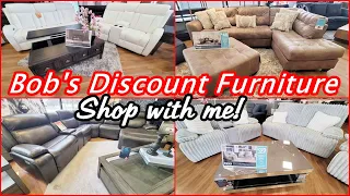 BOB'S DISCOUNT FURNITURE STORE SHOP WITH ME COUCHES SECTIONALS SOFAS RECLINERS