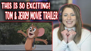 TOM & JERRY | Movie TRAILER REACTION!!