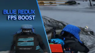 Зимний Blue Redux | FPS BOOST + ТОПОВАЯ ГРАФИКА | GHETTO REDUX