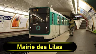 Metro Station Mairie des Lilas - Paris 🇫🇷 - Walkthrough 🚶