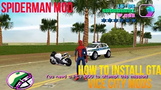 How to install mods in gta vice city