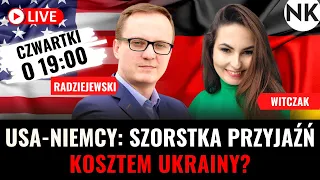 CZY PRZYSZŁOŚĆ RELACJI USA-NIEMCY ROZSTRZYGNIE SIĘ NA UKRAINIE? - Q&A I LIVE NOWEJ KONFEDERACJI