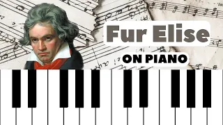 Fur Elise - Beethoven (COVER AND LESSON)