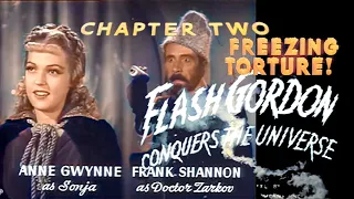 Flash Gordon Conquers The Universe. (1940) in Colour. Chapter 2 of 12 "Freezing Torture"