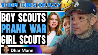 Dhar Mann - Boy Scouts PRANK WAR Girl Scouts, What Happens Is Shocking [reaction]