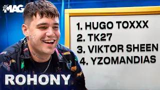 Vyber nejlepšího rappera! | Rohony #skakanidoreci