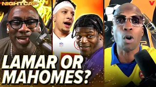 Unc & Ocho debate who they'd rather play with: Lamar Jackson or Patrick Mahomes? | Nightcap