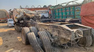 Cabin Chassis Repairing of Accidental Isuzu Truck // Complete Video of Amazing Restoration