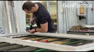 Белгородское оконное предприятие ежедневно изготавливает 500 стеклопакетов