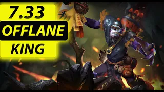 Witch Doctor Offlane dominates The game| witch doctor + IO massive healing high MMR gameplay