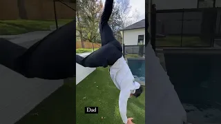 family handstand contest #shorts #shawnjohnson