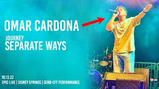 Omar Jose Cardona | Journey - Separate Ways | Disney Springs - Performance 10.13.22 | The Voice 22