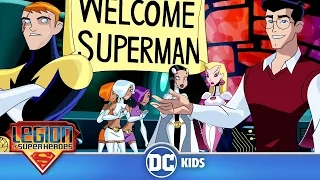 Legion Of Super Heroes | Superman Meets The Legion | @dckids