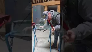 This is how I cut curved glass for chop top vehicles