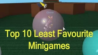 [Outdated] Top 10 Least Favourite Minigames (Epic Minigames)