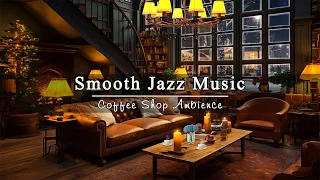 Smooth Jazz Instrumental Music for Working, Studying ☕ Sweet Jazz Music in Cozy Coffee Shop Ambience