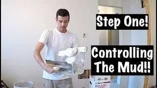 HOW TO USE A HAWK AND TROWEL(DRYWALL)