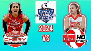 CIGNAL VS CHERY TIGGO SET 3 WOMEN’S DIVISION ELIMINATIONS PNVF CHAMPIONS LEAGUE February 4, 2024