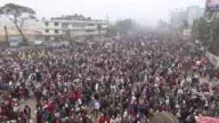 Muslims pray for peace in Bangladesh