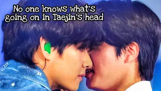 Taejin / JinV: No one knows what's going on in Taejin's head 😁