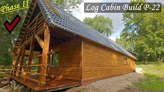 Renovating a 128 year old forgotten log cabin (part22) - Insulation and finish