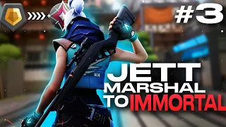 CARRYING 31 KILL OVERTIME GAME - JETT MARSHAL TO IMMORTAL EP3