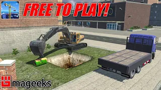 A Visit to the new Revamped Free Game | Construction Simulator PRO by Mageeks