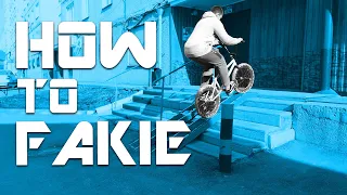 Как сделать фэйки на BMX, MTB (How to fakie BMX, MTB) | Школа BMX Online #2 NICKTEAM