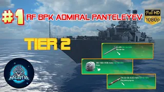 Modern WarShips | RF BPK Admiral Panteleyev | 1 WIN - 1 LOSE | Replay Gameplay 1080p 60 fps