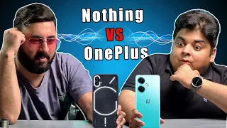 OnePlus Nord CE 3 vs Nothing Phone 1 Full Comparison  - Best SmartPhone Under 25000 @GizmoGyan