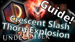 Crescent Slash Thorn Explosion | Seasonal Starter Build | Undecember