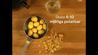 Recept på potatiskrocketter med Philips AirFryer