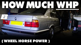 BMW E34 540i DYNO PULLS