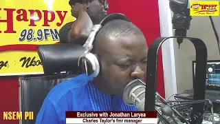 Watch: Charles Taylor's former manager- Jonathan Laryea, on #NsemPii with Rev Nyansa Boakwa