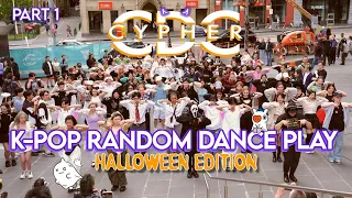 [KPOP IN PUBLIC] K-POP RANDOM DANCE PLAY - HALLOWEEN EDITION [Part 1] | Melbourne, Australia