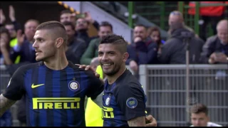 Il gol di Banega (34') - Inter - Atalanta - 7-1 - Giornata 28 - Serie A TIM 2016/17