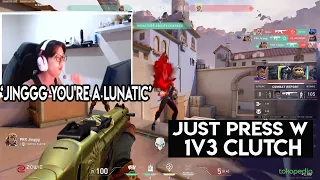 PRX F0rsaken Reacts to PRX Jinggg ONLY Press W Clutch