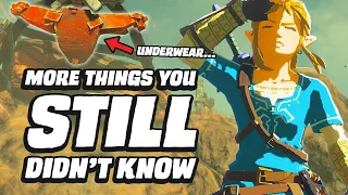 15 MORE Things You STILL Didn't Know In Zelda Breath Of The Wild