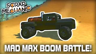 Hovercraft Explosive Mad Max BOOM Battle! (Scrap Mechanic Live Stream VOD)