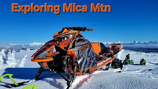 EXPLORING MICA MTN | water fall drop!